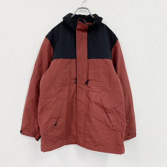 ～00s　Eddie Bauer　エディーバウアー　マウンテンパーカー　赤　レッド　黒　ブラック　Sサイズ