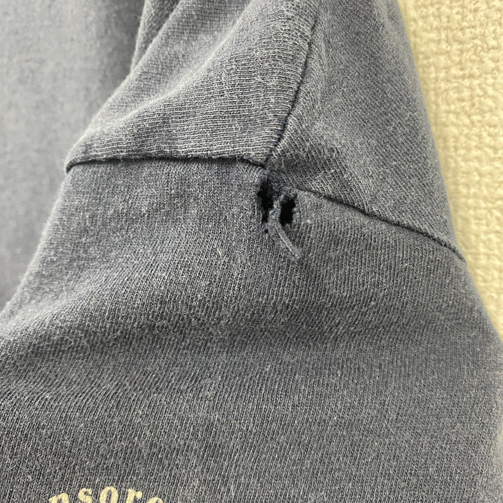 古着 used　90s　champion チャンピオン　半袖カレッジプリントTシャツ　ノートルダム大学　ネイビー　XLサイズ