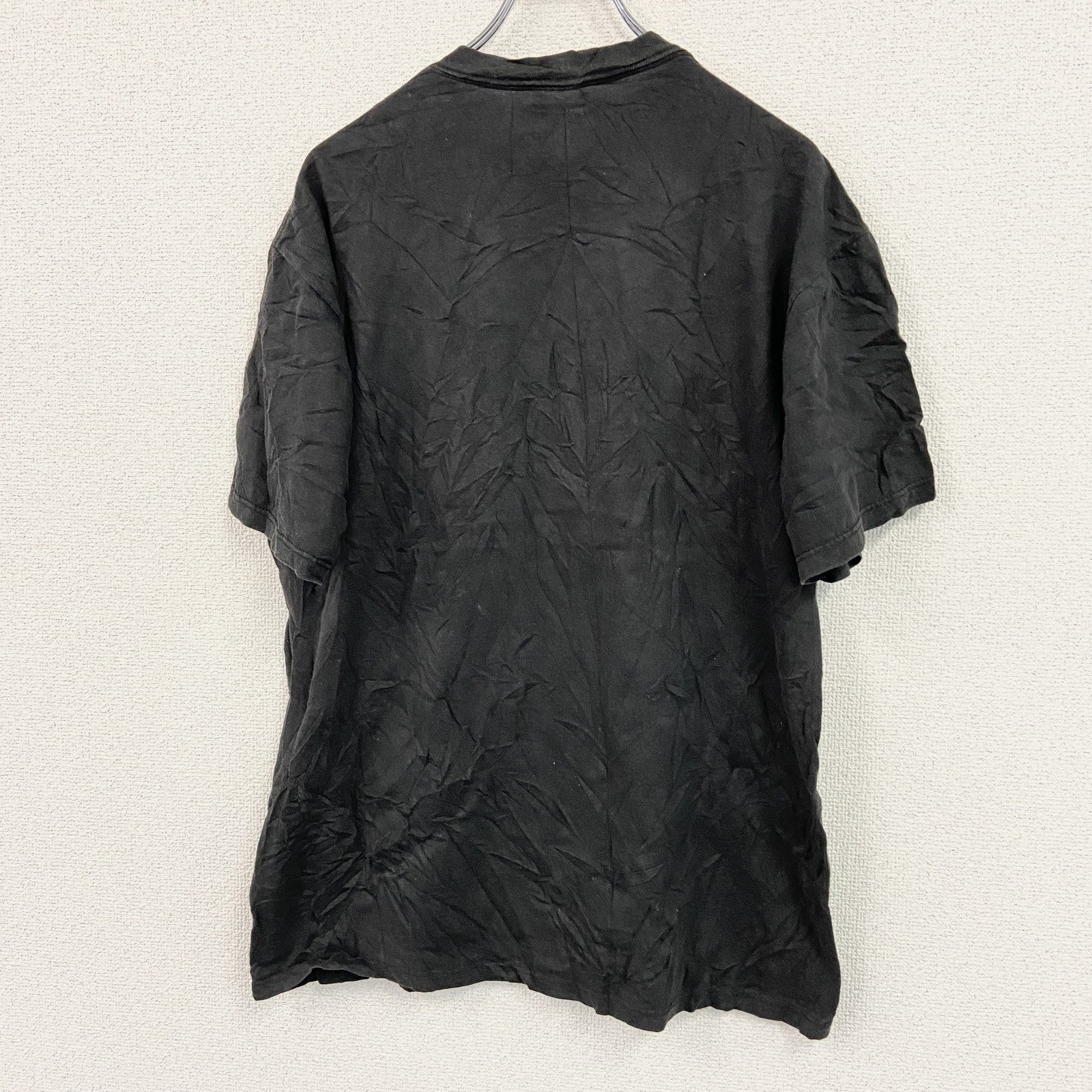 JERZEES　ジャージーズ　半袖プリントTシャツ　黒　ブラック　Lサイズ