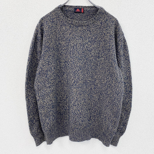 Kappa　カッパ　カシミヤ混ウールニットセーター　マルチカラー　2XLサイズ