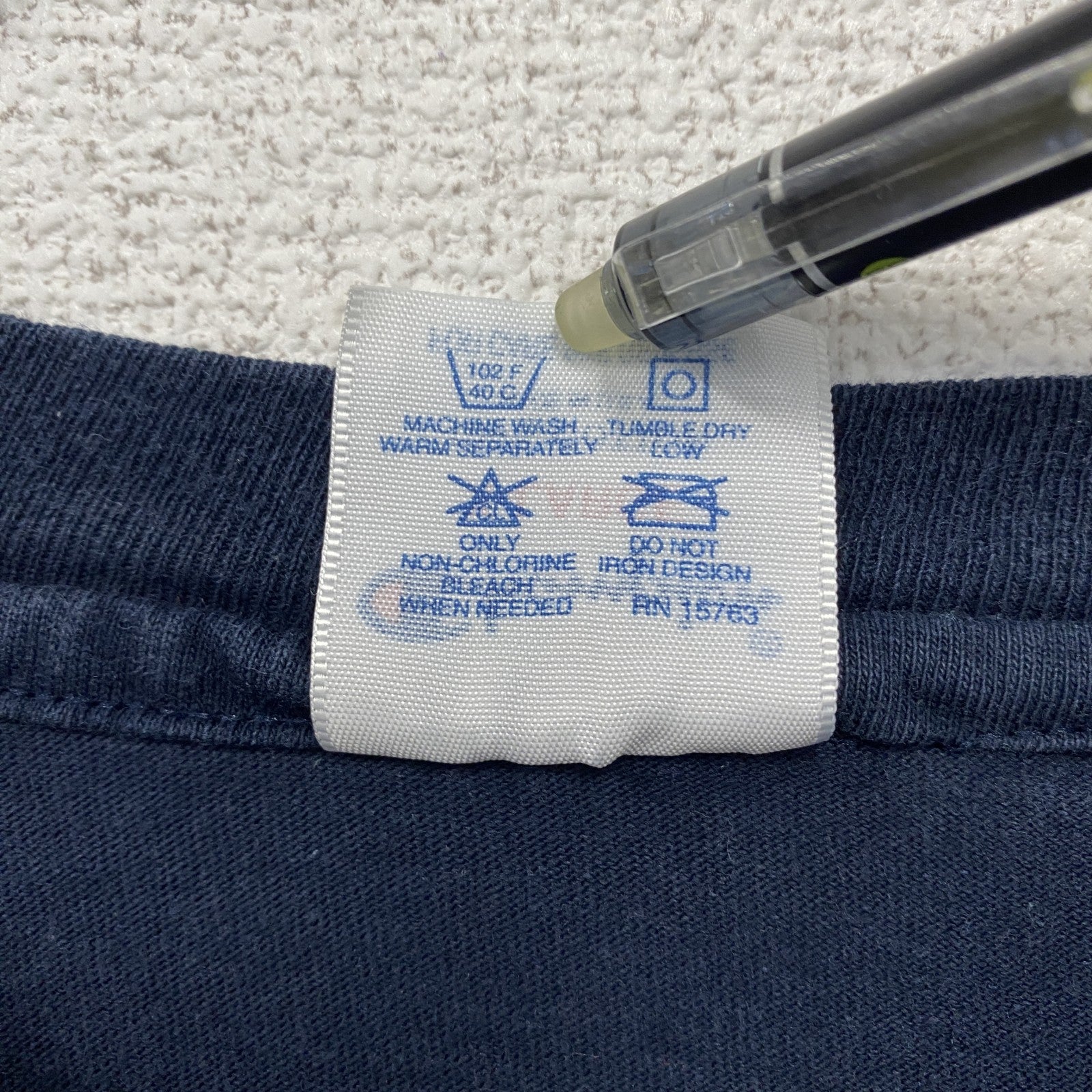 古着 used　90s　champion チャンピオン　半袖カレッジプリントTシャツ　ノートルダム大学　ネイビー　XLサイズ