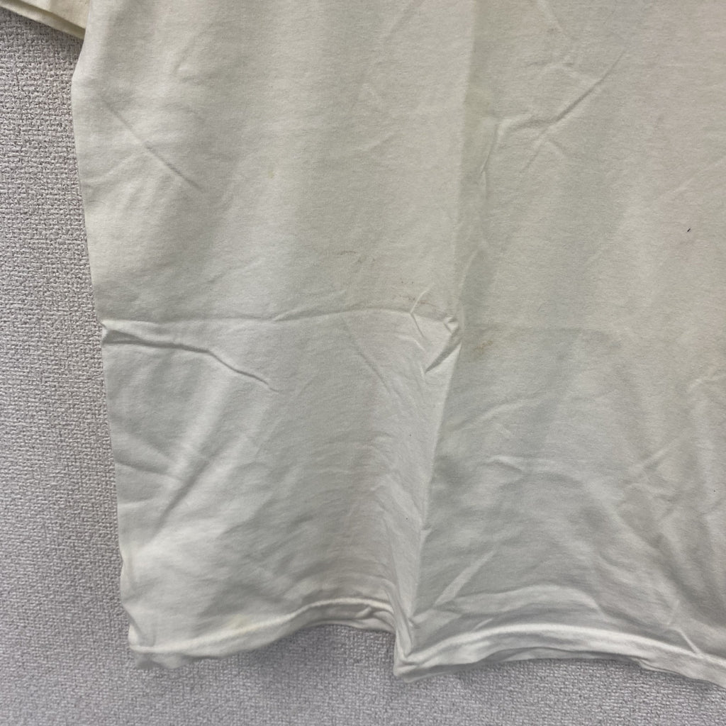 Hanes　ヘインズ　半袖プリントTシャツ　白　ホワイト　Sサイズ