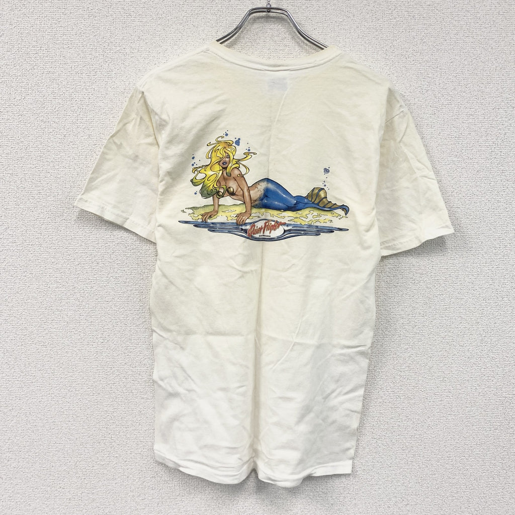 Hanes　ヘインズ　半袖プリントTシャツ　白　ホワイト　Sサイズ