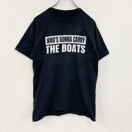 半袖プリントTシャツ　メッセージT　David Goggins　黒　ブラック　