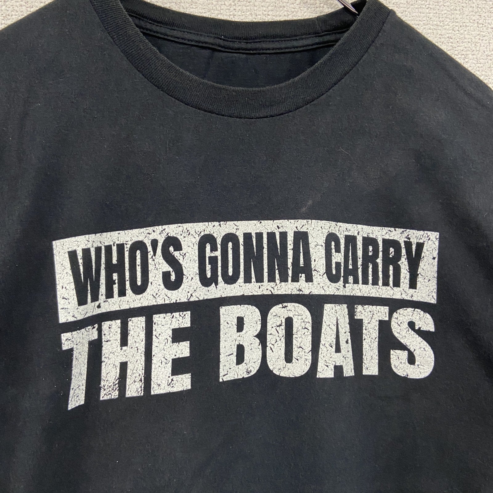 半袖プリントTシャツ　メッセージT　David Goggins　黒　ブラック　