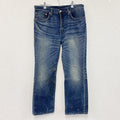 Levi's　リーバイス　502　デニムパンツ/ジーンズ　ジップフライ　縦落ち　鬼ヒゲ　インディゴ　W34サイズ