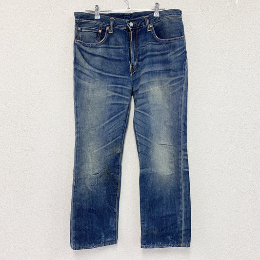 Levi's　リーバイス　502　デニムパンツ/ジーンズ　ジップフライ　縦落ち　鬼ヒゲ　インディゴ　W34サイズ