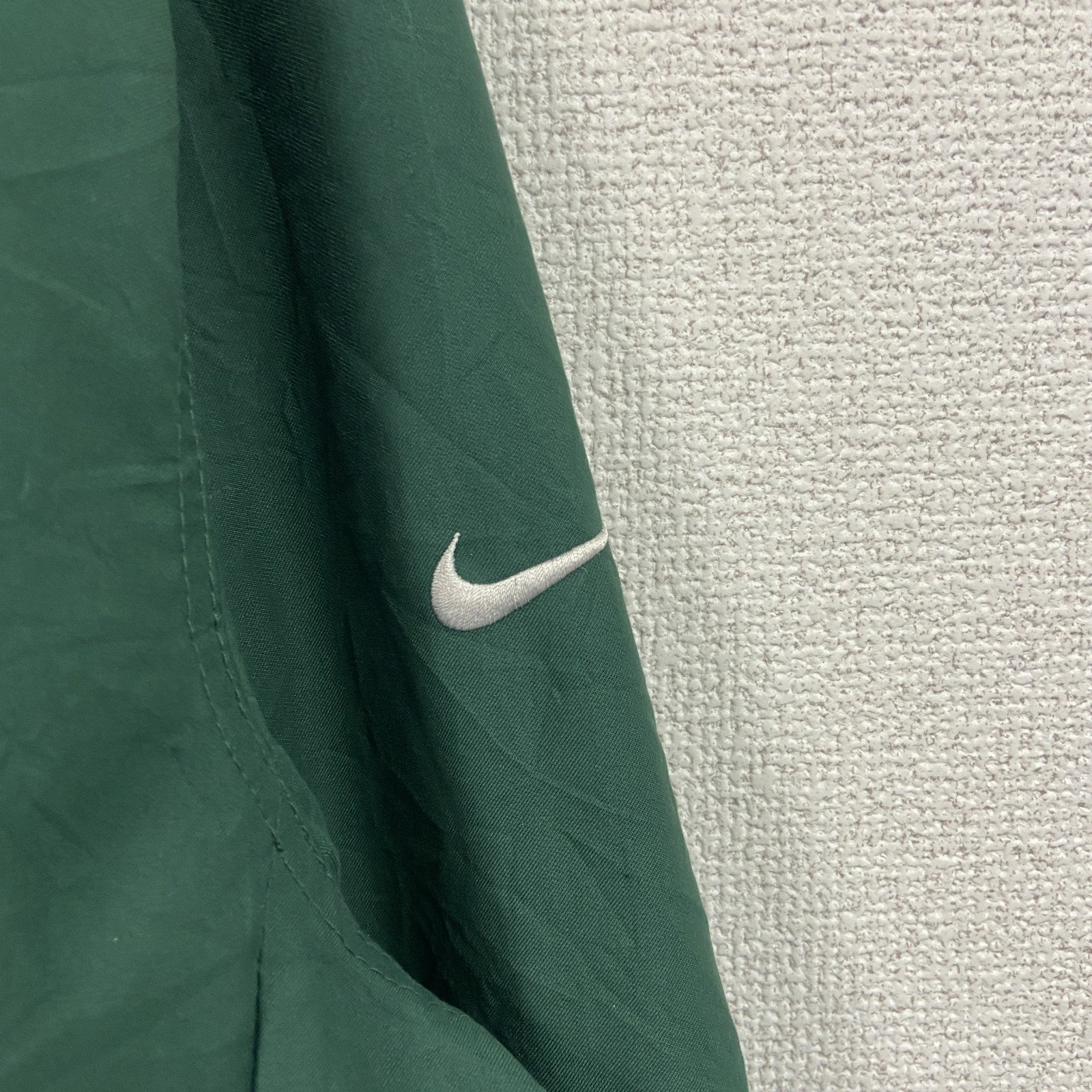 NIKE GOLF　ナイキゴルフ　プルオーバージャケット　刺繍ロゴ　緑　グリーン　2XLサイズ