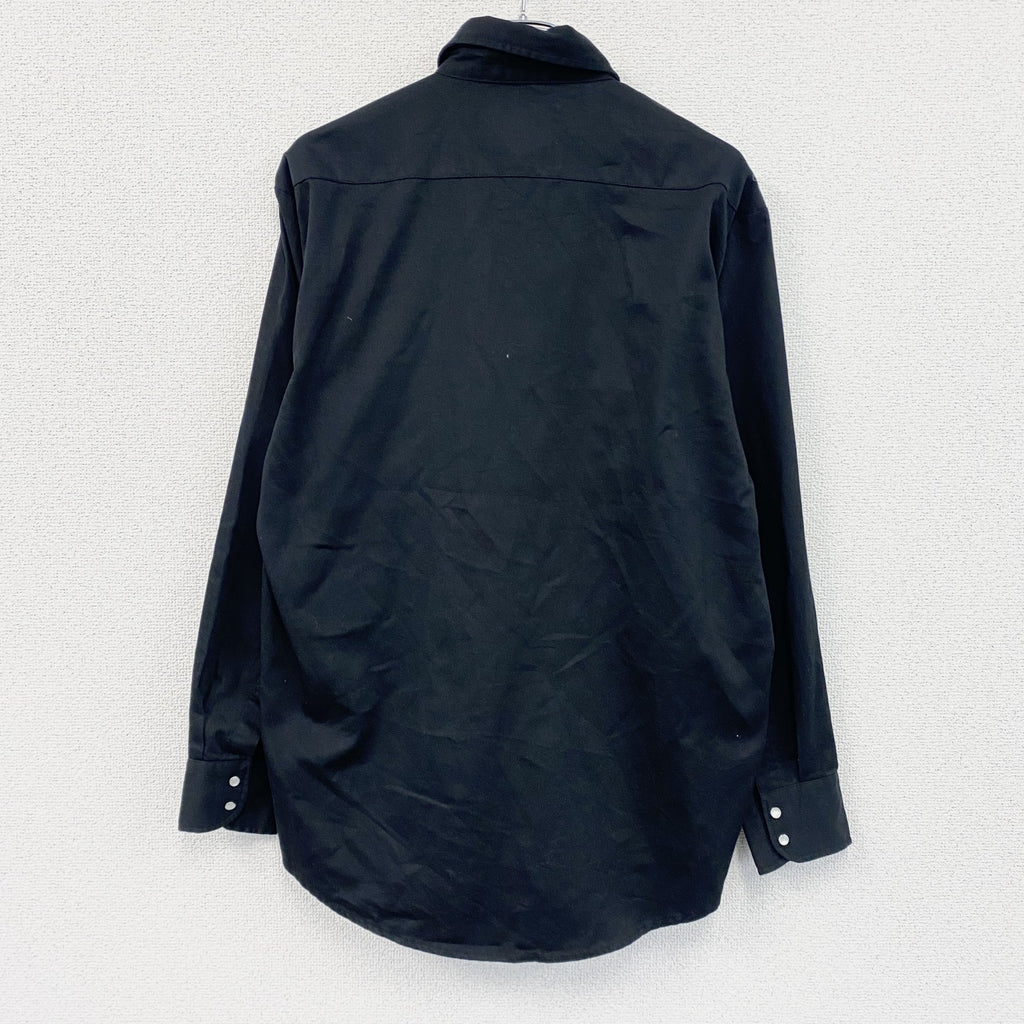 Dickies　ディッキーズ　長袖ワークシャツ　黒　ブラック　Mサイズ