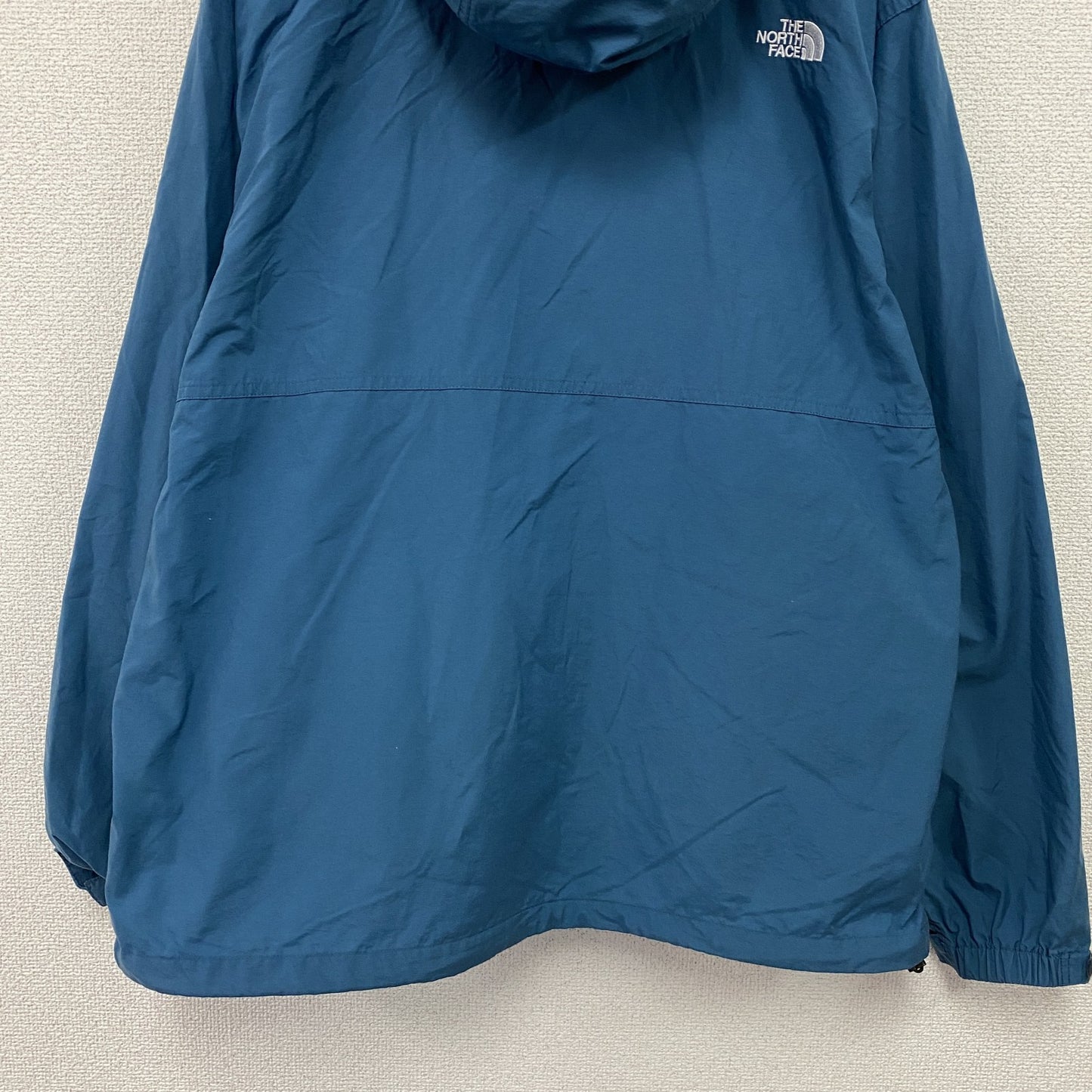 THE NORTH FACE　ザ・ノースフェイス　COMPACT JACKET　コンパクトジャケット　フルジップナイロンパーカー　青　ブルー　XLサイズ