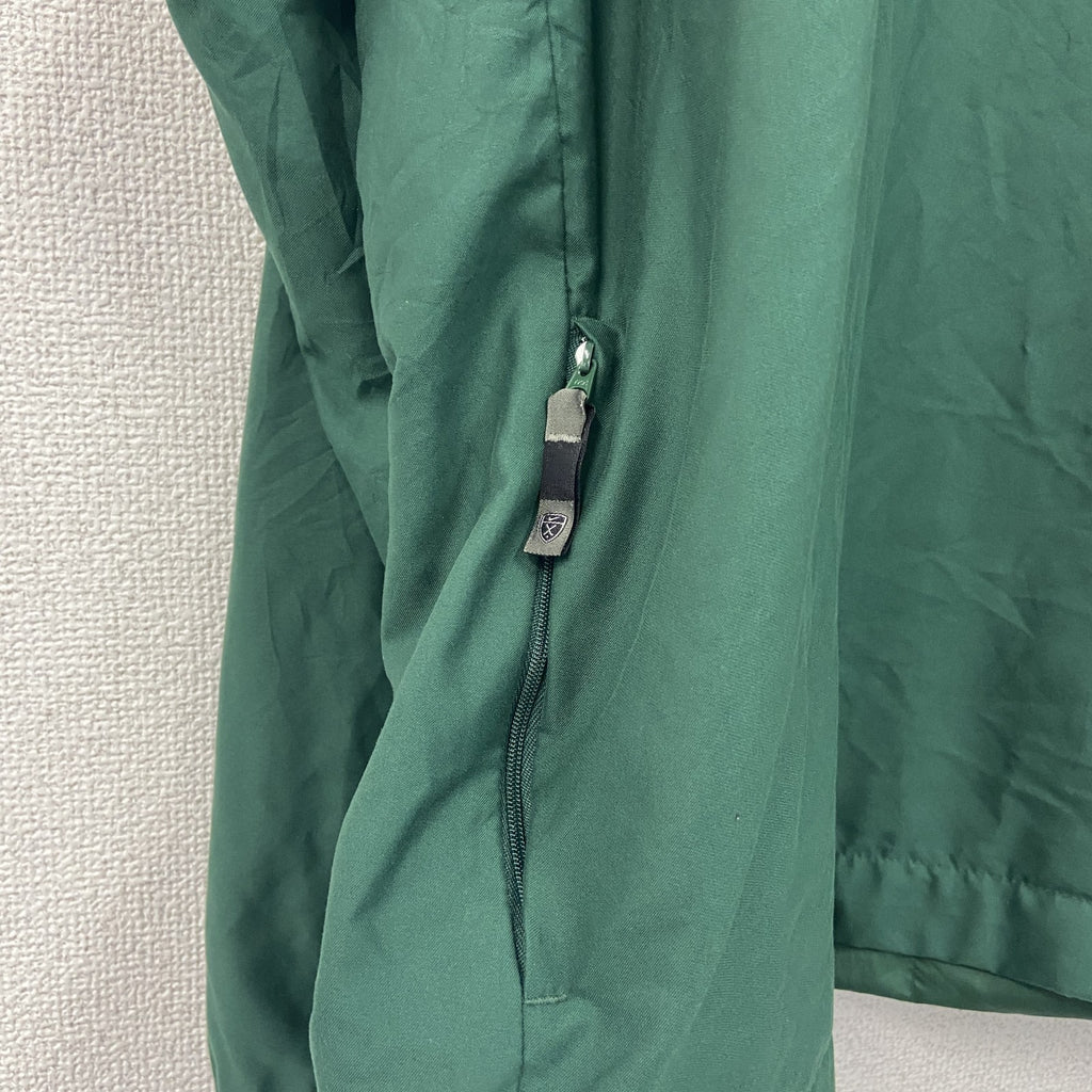 NIKE GOLF　ナイキゴルフ　プルオーバージャケット　刺繍ロゴ　緑　グリーン　2XLサイズ