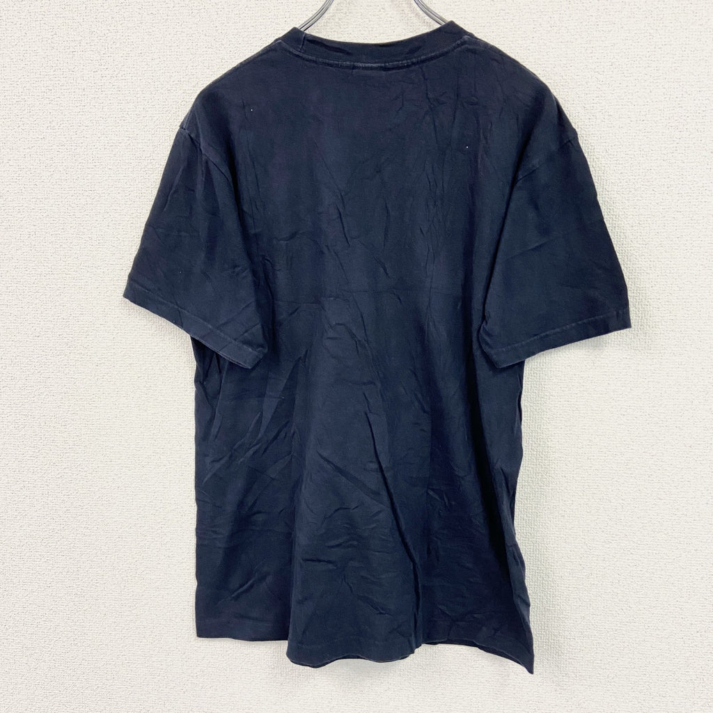 Printstar　プリントスター　半袖プリントTシャツ　紺　ネイビー　Lサイズ
