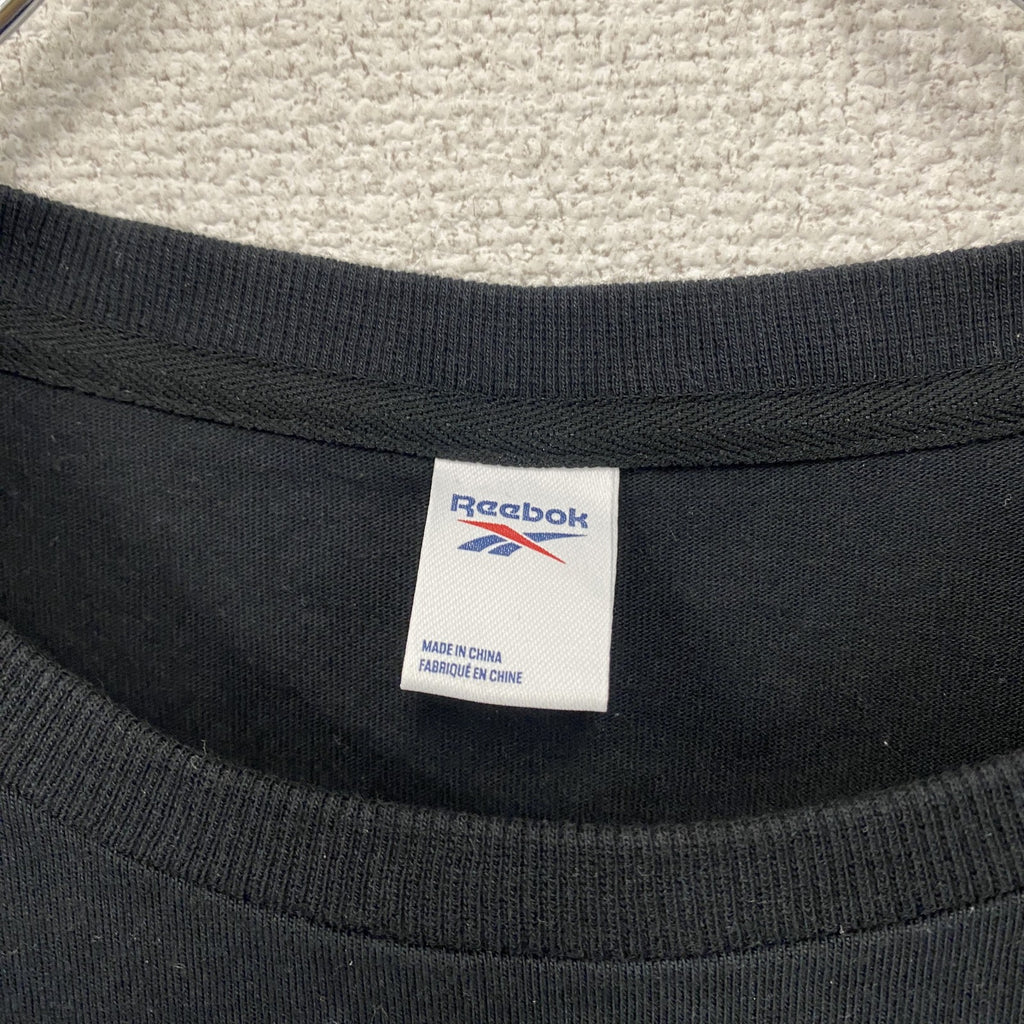 Reebok　リーボック　The Black Eye Patch　ブラックアイパッチ　半袖プリントTシャツ　黒　ブラック　Mサイズ