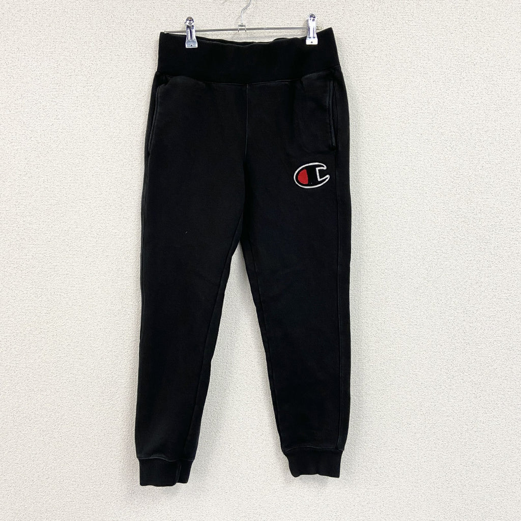 Champion　チャンピオン　リバースウィーブ　スウェットパンツ　黒　ブラック　Sサイズ