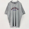 古着 used　NIKE　ナイキ　半袖プリントTシャツ　クルーネック　レトロデザイン　野球　灰　グレー　Lサイズ
