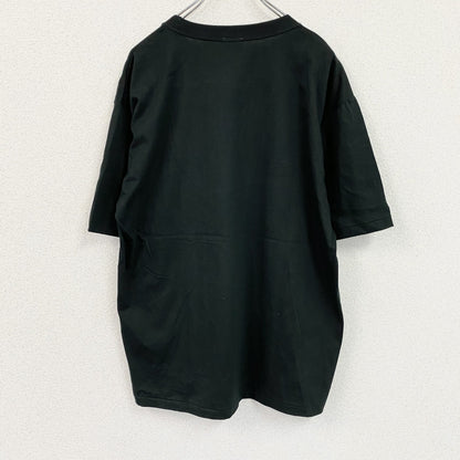 90s　piro　Jリーグ　NICOSシリーズ　半袖プリントTシャツ　シングルステッチ　黒　ブラック　Fサイズ