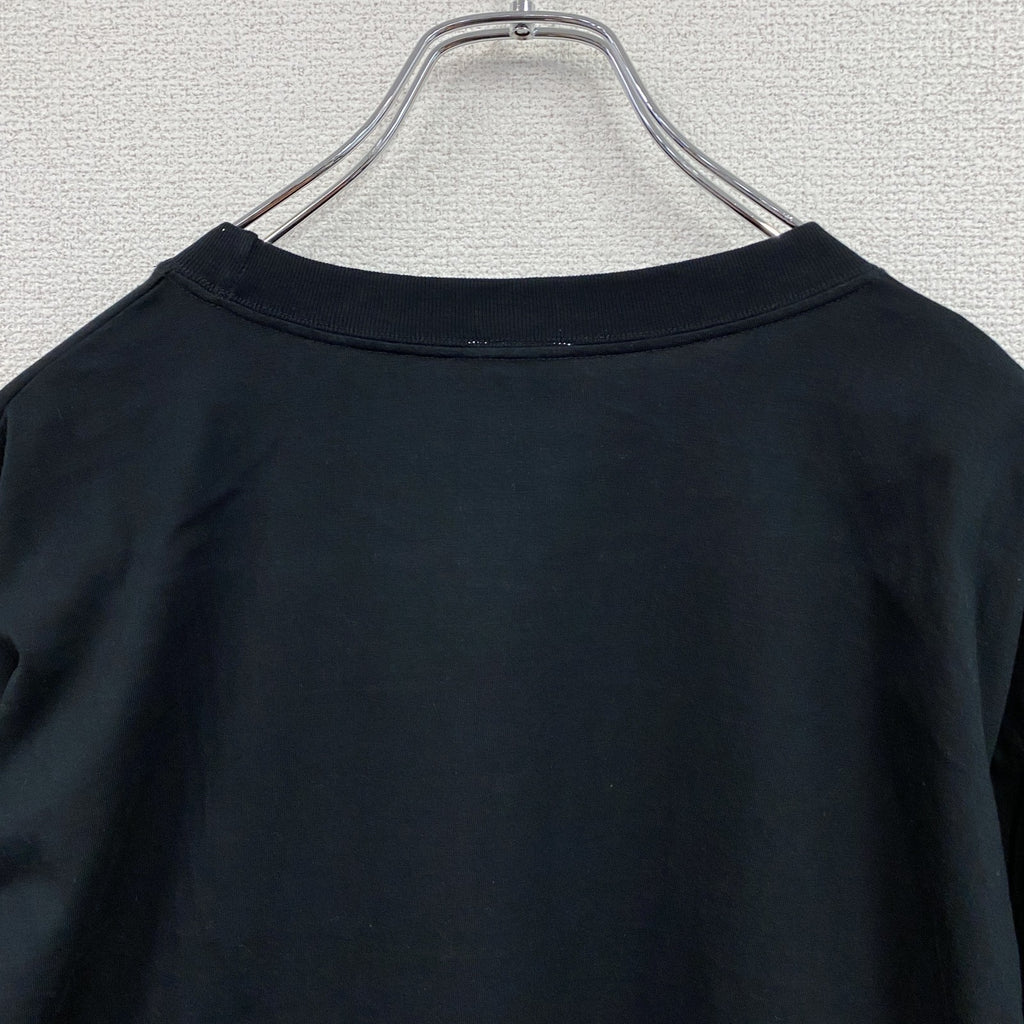 90s　piro　Jリーグ　NICOSシリーズ　半袖プリントTシャツ　シングルステッチ　黒　ブラック　Fサイズ