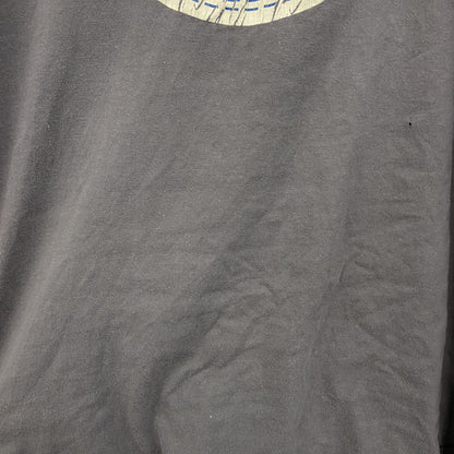 GILDAN　ギルダン　半袖プリントTシャツ　パロディT　灰色　グレー　Lサイズ