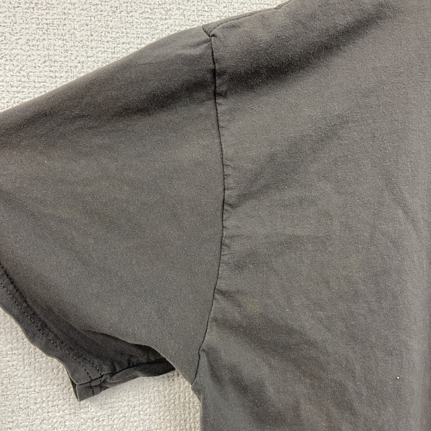 GILDAN　ギルダン　半袖プリントTシャツ　パロディT　灰色　グレー　Lサイズ