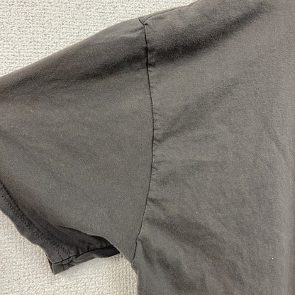 GILDAN　ギルダン　半袖プリントTシャツ　パロディT　灰色　グレー　Lサイズ