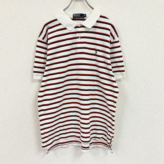 Polo by Ralph Lauren　ポロバイラルフローレン　半袖ポロシャツ　マルチカラー　ボーダー　XLサイズ