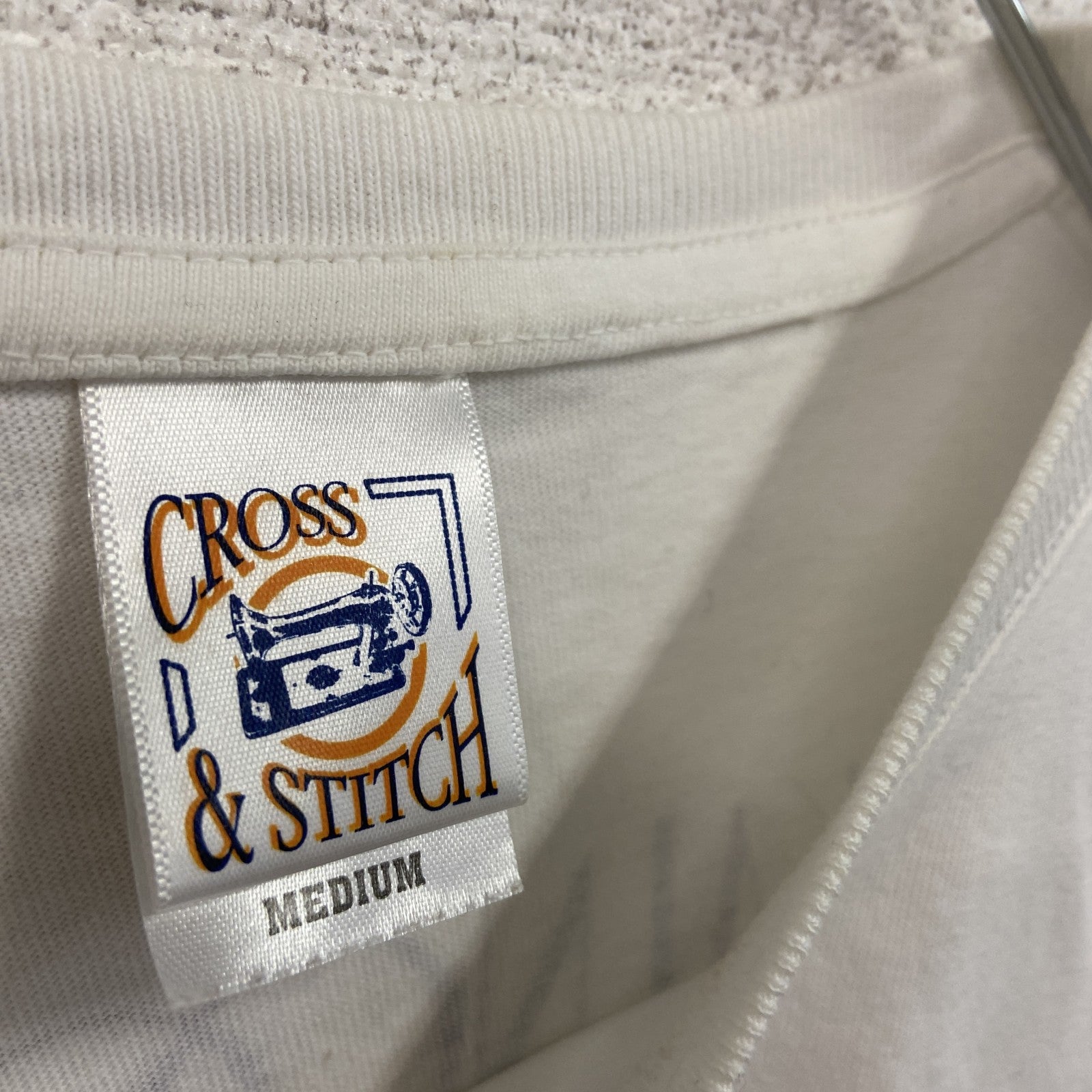 CROSS&STITCH　半袖バンドプリントTシャツ/バンT　SEKAI NO OWARI　2019Fes　白　Mサイズ