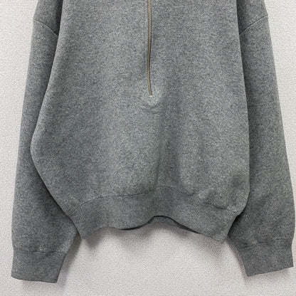 BEAUTY＆YOUTH　UNITED ARROWS　ユナイテッドアローズ　ハーフジップニットフーディ　灰色　グレー　フリーサイズ