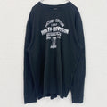 HARLEY DAVIDSON　ハーレーダビッドソン　長袖両面プリントTシャツ　黒　ブラック　3XLサイズ