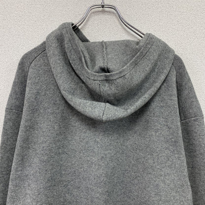 BEAUTY＆YOUTH　UNITED ARROWS　ユナイテッドアローズ　ハーフジップニットフーディ　灰色　グレー　フリーサイズ