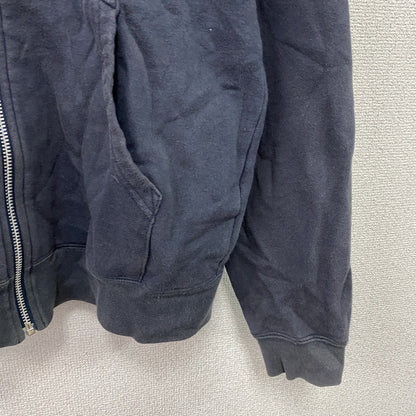STUSSY　ステューシー　フルジップスウェットパーカー/フーディー　フェード　紺　ネイビー　Mサイズ