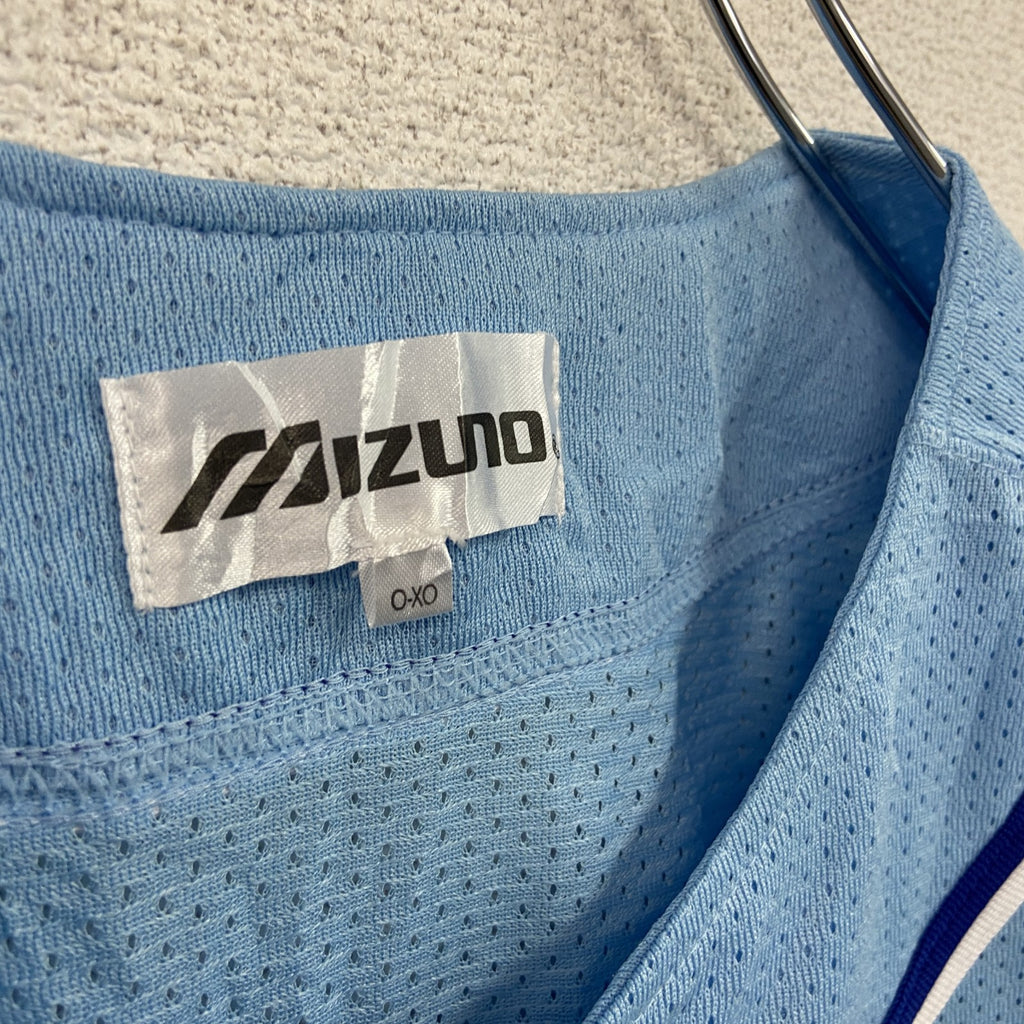 mizuno　ミズノ　中日ドラゴンズ　ユニフォーム/半袖シャツ　青　ブルー　O-XOサイズ