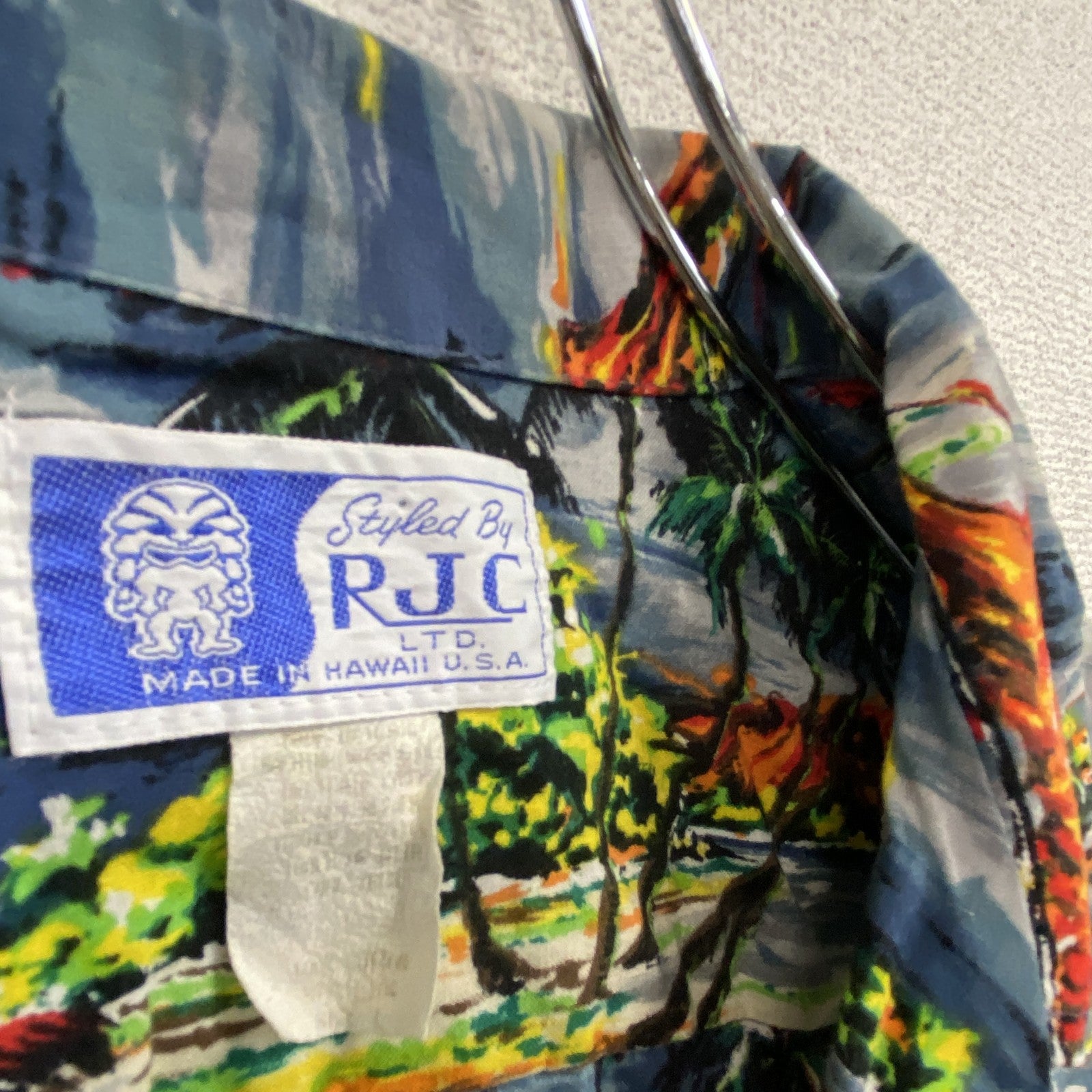 RJC　半袖シャツ/アロハシャツ　柄シャツ　マルチカラー