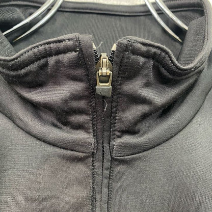 古着 used　～00s　NIKE　ナイキ　長袖トラックジャケット　フルジップジャージ　ワンポイントロゴ　黒　ブラック　Sサイズ