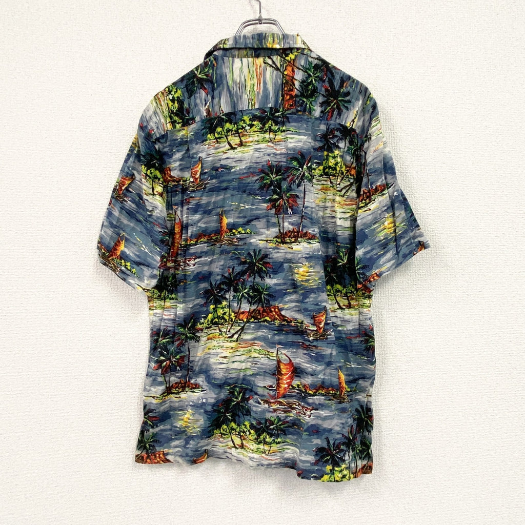 RJC　半袖シャツ/アロハシャツ　柄シャツ　マルチカラー