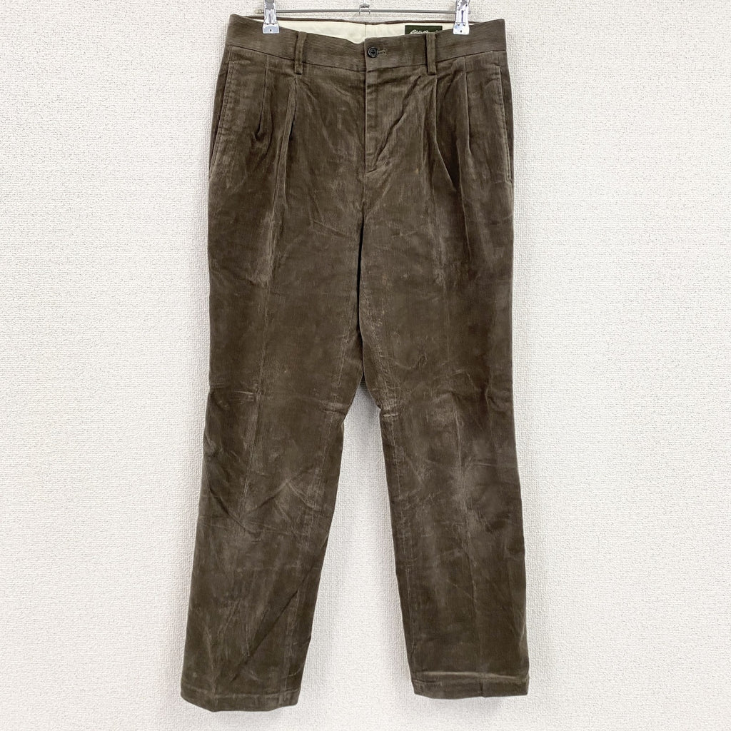 Eddie Bauer　エディーバウアー　コーデュロイパンツ　茶色　ブラウン　W31サイズ