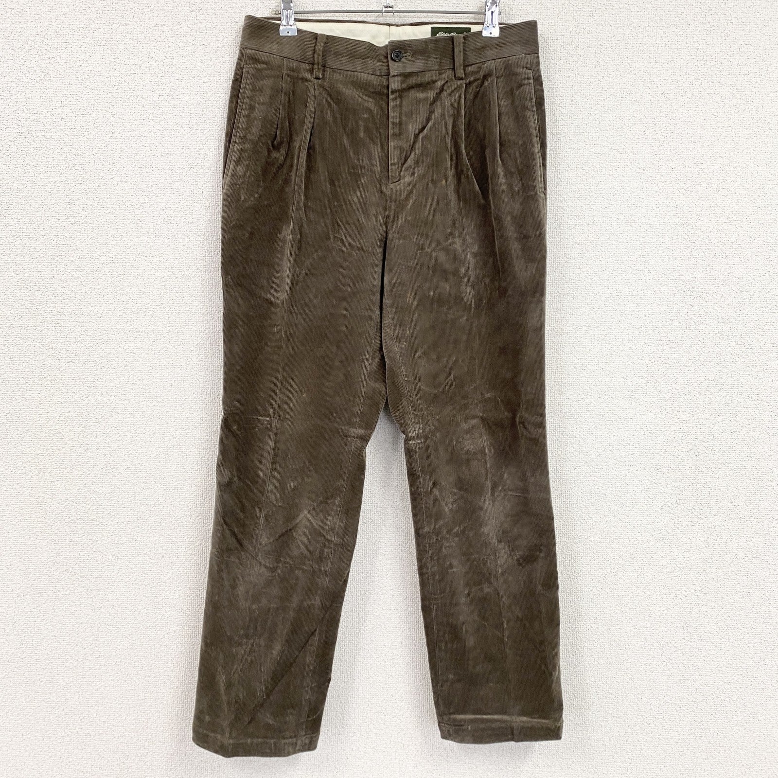Eddie Bauer　エディーバウアー　コーデュロイパンツ　茶色　ブラウン　W31サイズ