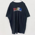 古着 used　THE NORTH FACE　ザ・ノースフェイス　半袖プリントTシャツ　ボックスロゴ　黒　ブラック　XXLサイズ
