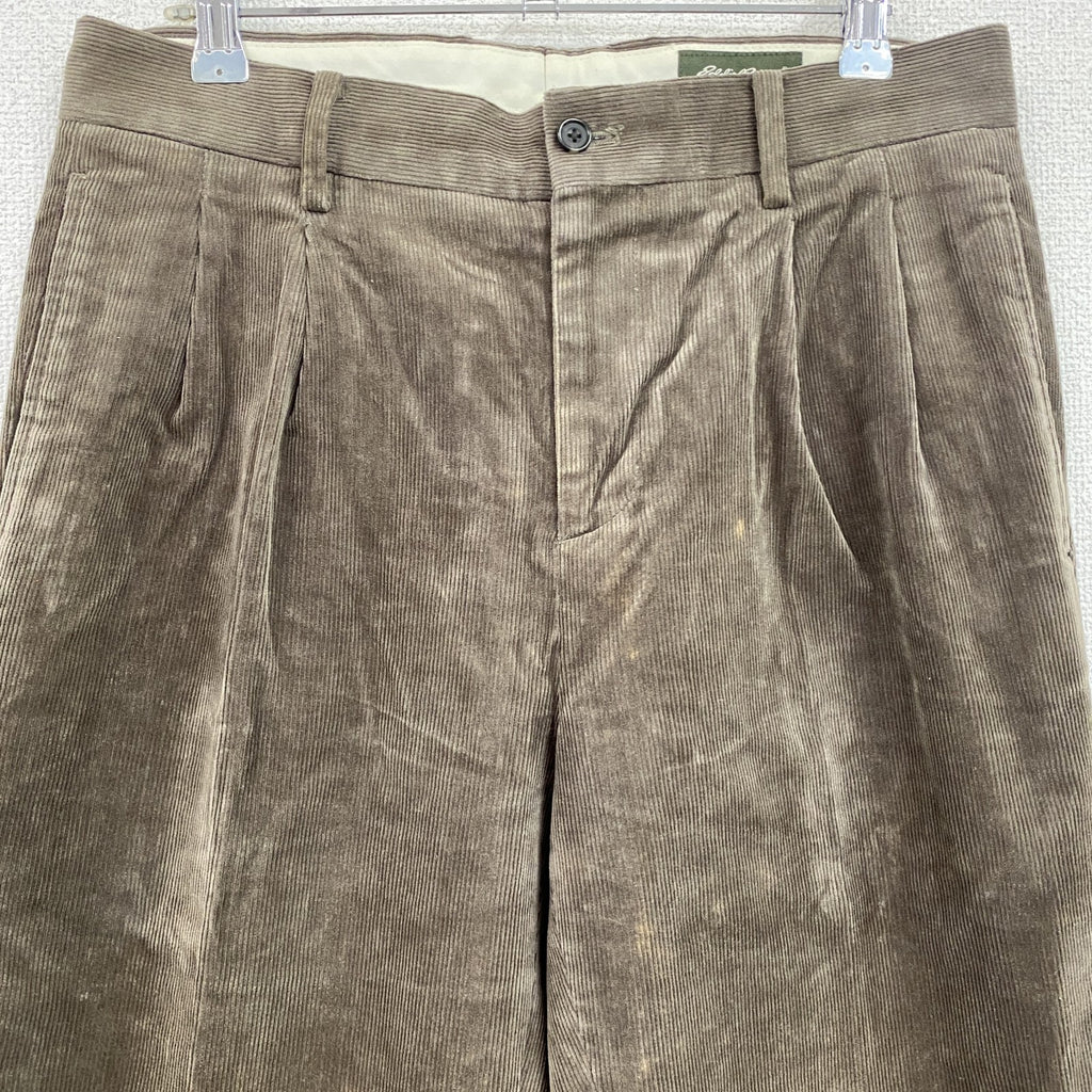 Eddie Bauer　エディーバウアー　コーデュロイパンツ　茶色　ブラウン　W31サイズ