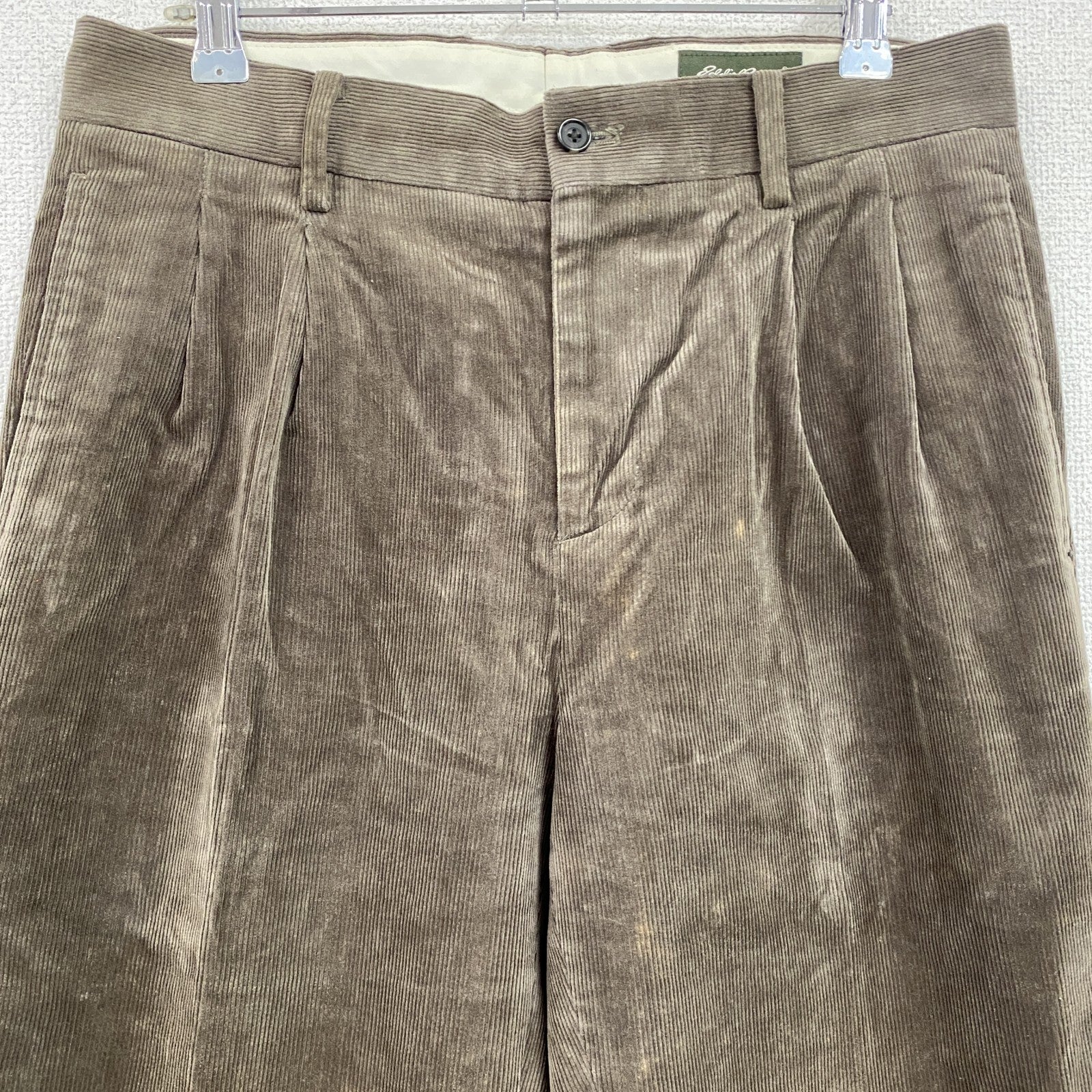 Eddie Bauer　エディーバウアー　コーデュロイパンツ　茶色　ブラウン　W31サイズ