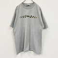 Reebok　リーボック　半袖ロゴプリントTシャツ　グレー　灰色　XLサイズ