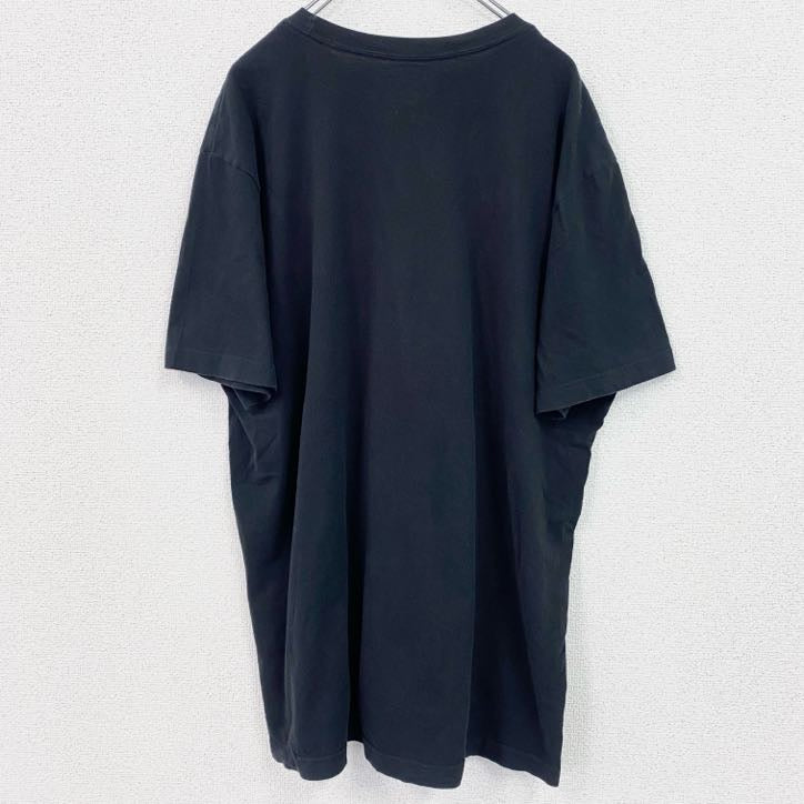 古着 used　THE NORTH FACE　ザ・ノースフェイス　半袖プリントTシャツ　ボックスロゴ　黒　ブラック　XXLサイズ