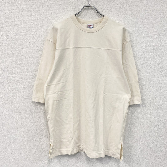 BAYFLOW　ベイフロー　ヘビーウェイトオーバーサイズTシャツ　半袖Tシャツ　ベージュ　Fサイズ