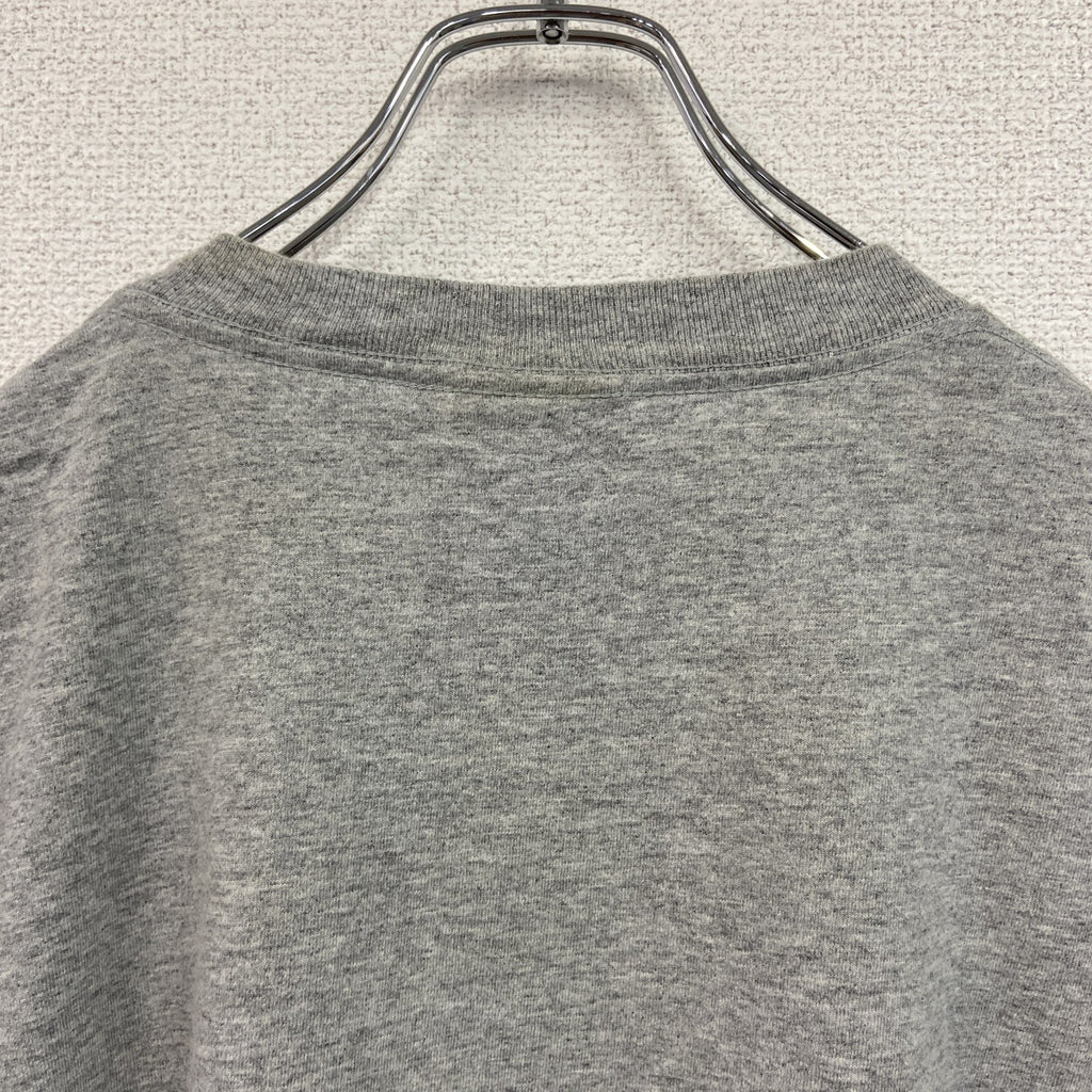 Reebok　リーボック　半袖ロゴプリントTシャツ　グレー　灰色　XLサイズ
