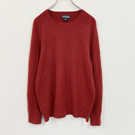 LANDS’ END　ランズエンド　カシミヤニットセーター　赤　レッド　Sサイズ