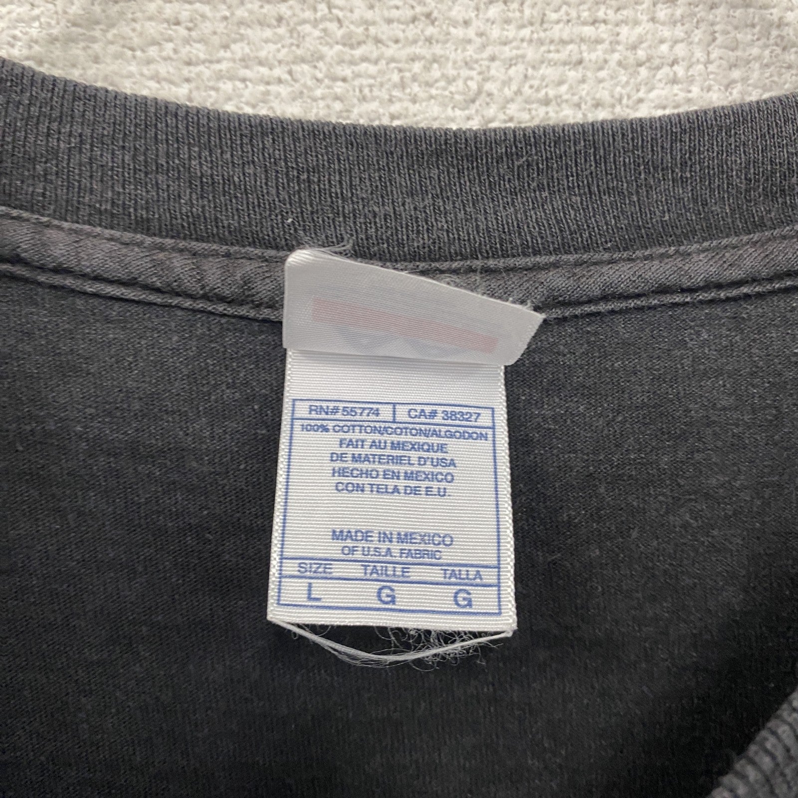 ALSTYLE APPAREL＆ACTIVEWEAR　半袖プリントTシャツ　黒　ブラック　Lサイズ
