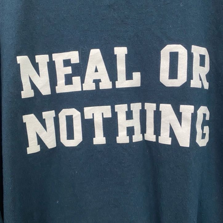 古着 used　NIKE　ナイキ　半袖両面プリントTシャツ　イーグルス　クルーネック　黒　ブラック　XXLサイズ