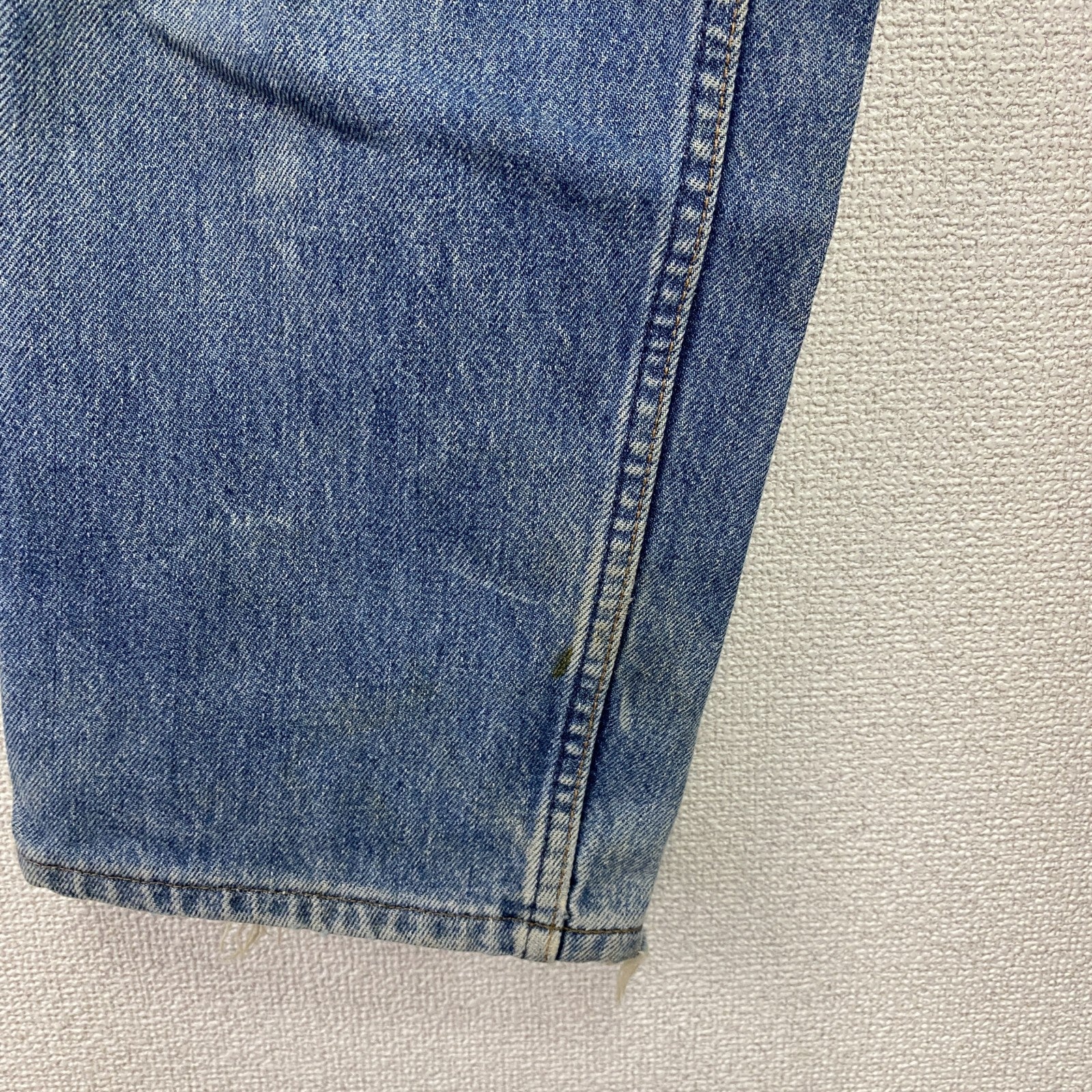 ～90s　Levi’s　リーバイス　510　デニムパンツ　ヴィンテージ　縦落ち　インディゴ　W33サイズ