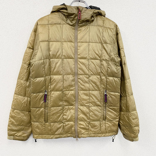 HELLY HANSENN　ヘリーハンセン　ダウンジャケット　ダウン80%　金色　ゴールド　Lサイズ
