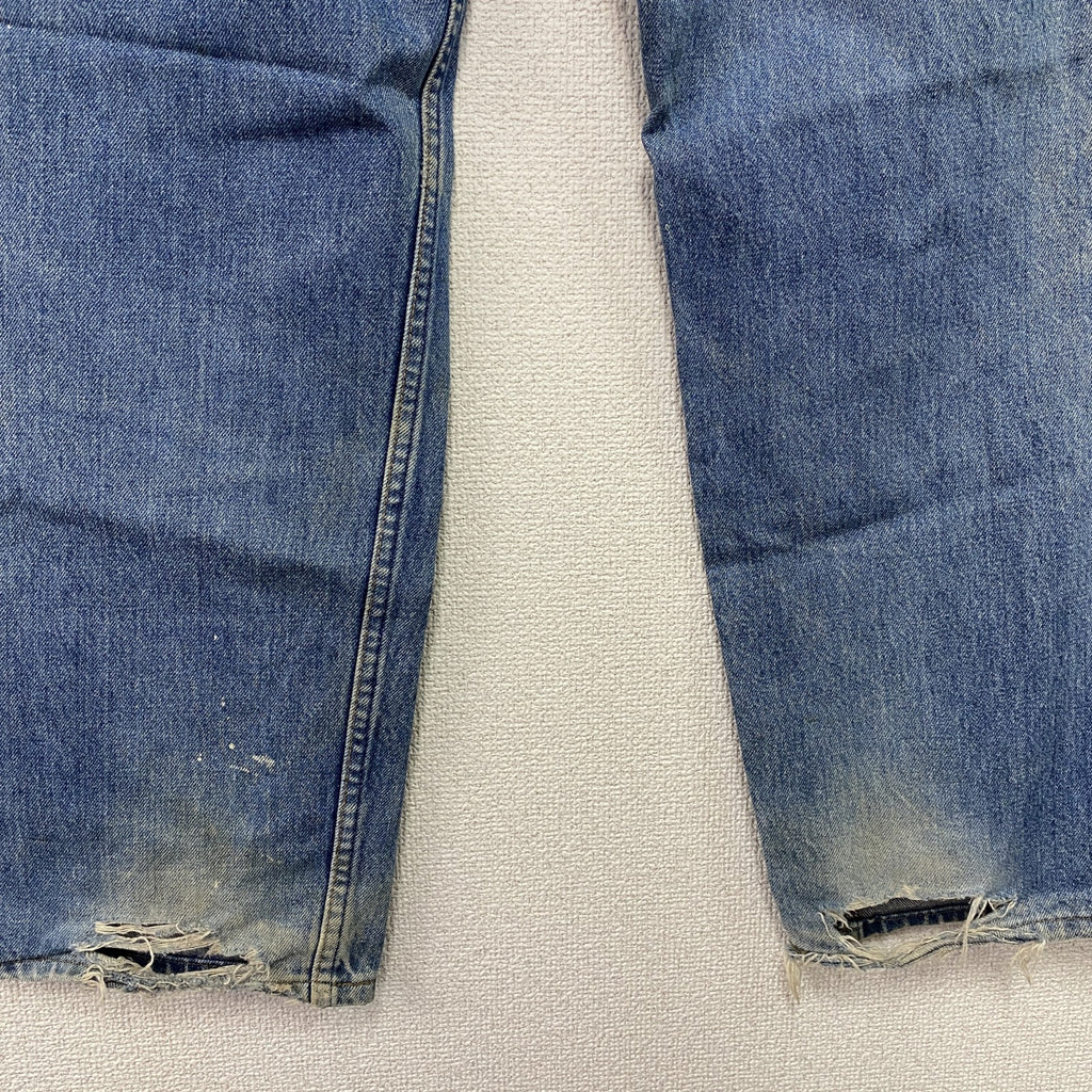 ～90s　Levi’s　リーバイス　510　デニムパンツ　ヴィンテージ　縦落ち　インディゴ　W33サイズ