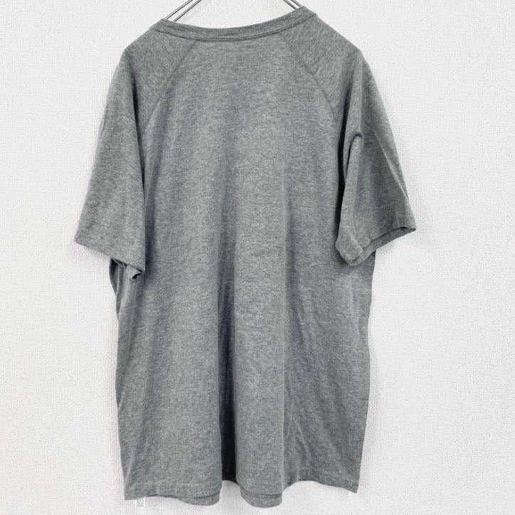 古着 used　champion　チャンピオン　半袖カレッジプリントTシャツ　クルーネック　ノースカロライナ大学　グレー　Lサイズ